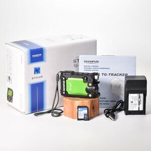Olympus Stylus Tough TG-Tracker Action Camera 4K Video Waterproof 64GB SD